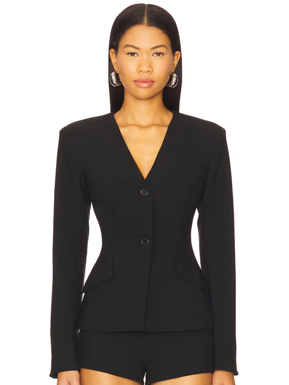 ALL THE WAYS Kourtney Blazer in Black